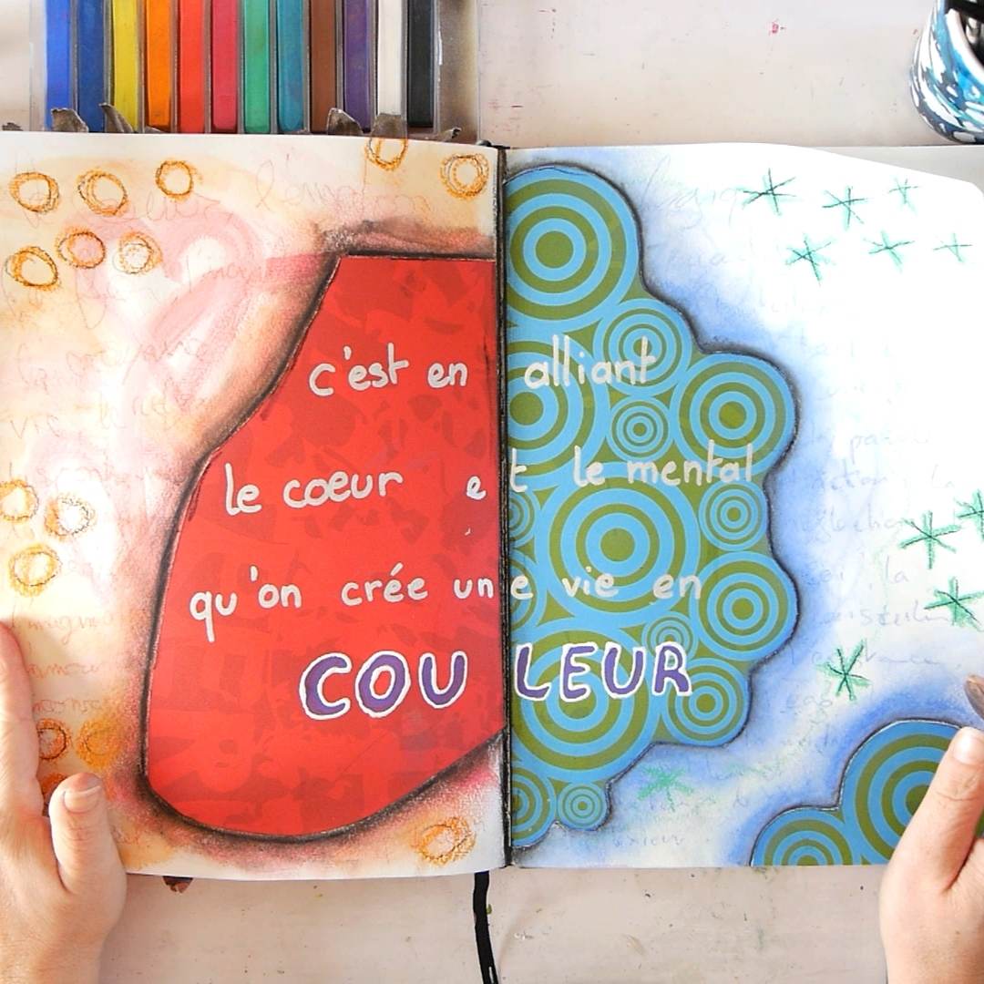 le jeu en art journal