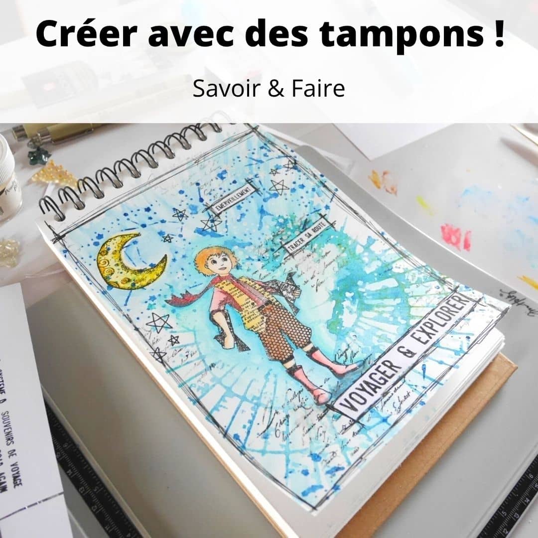 Créer avec des tampons !