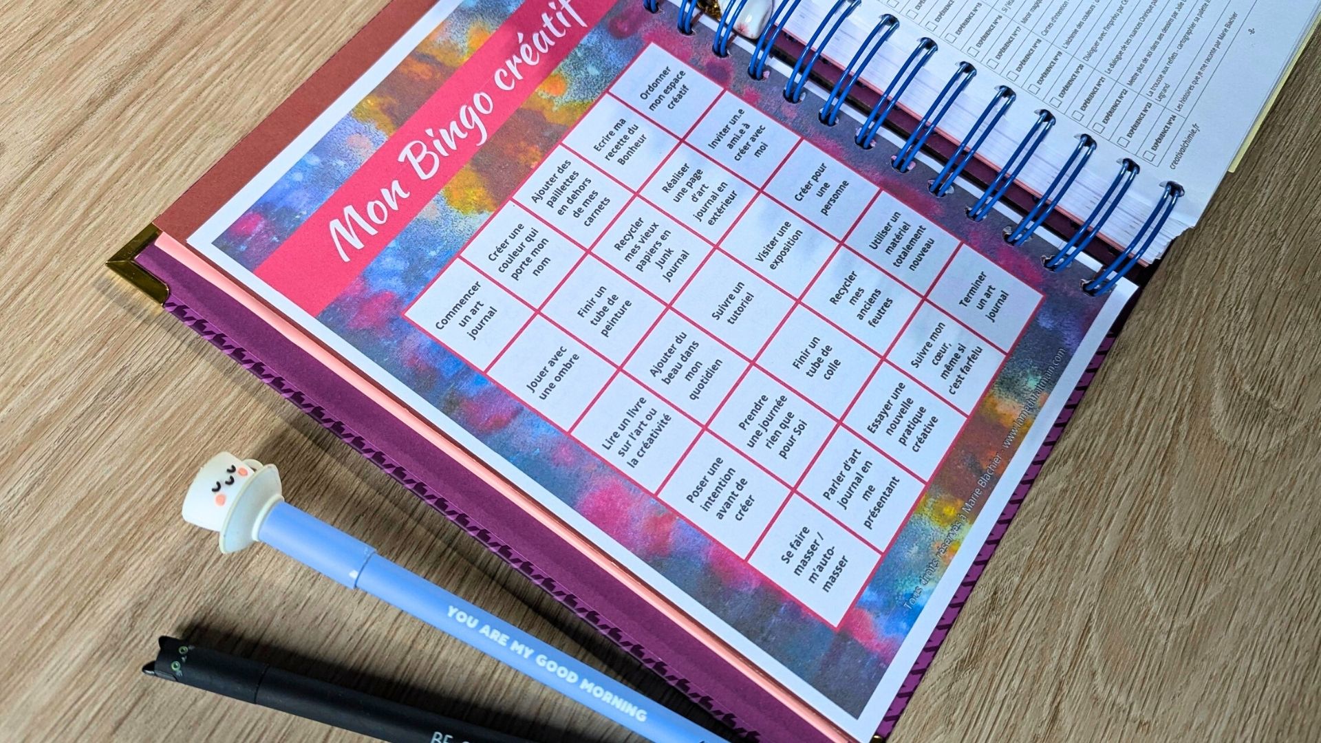 Un challenge pour les personnes créatives en 25 défis